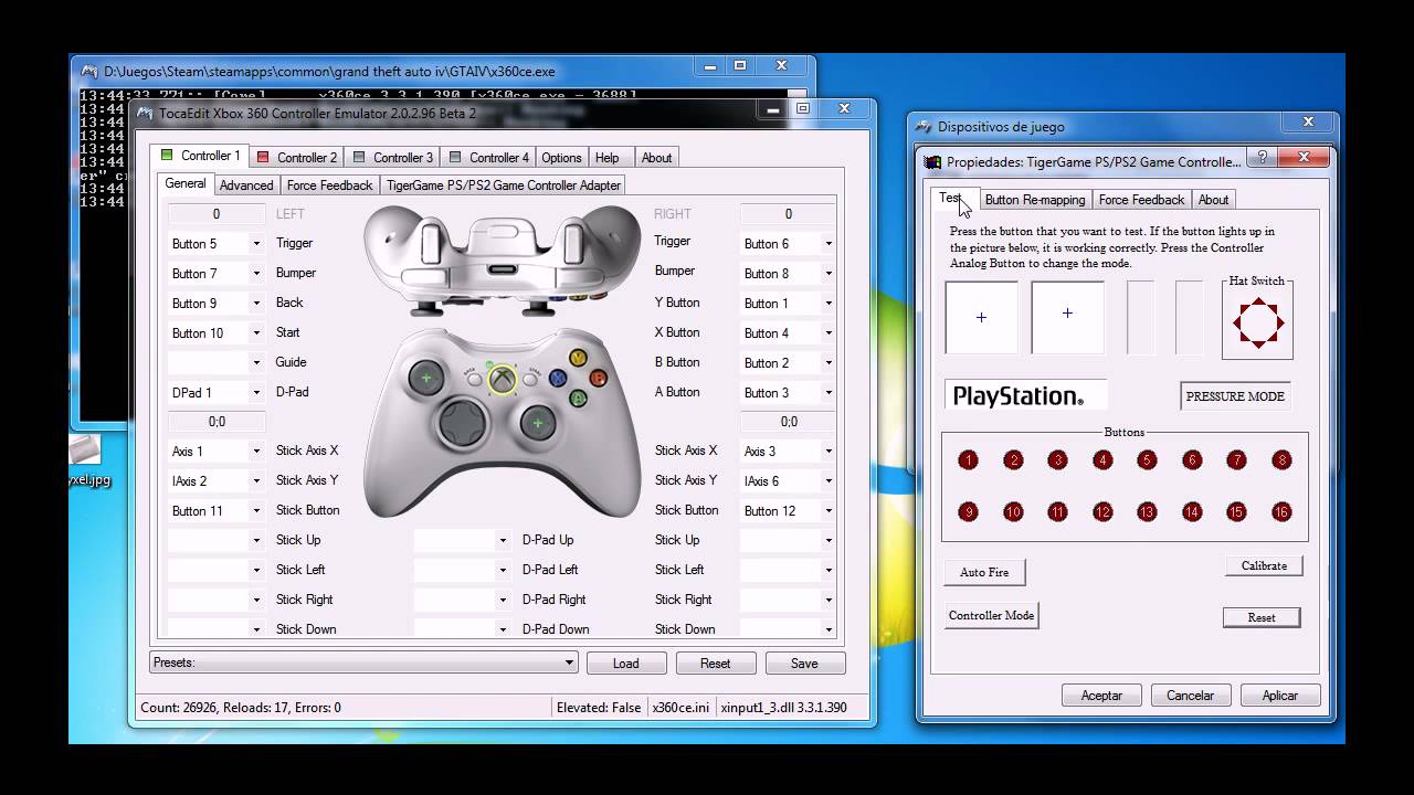 xbox 360 controller emulator for windows
